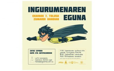 ENERGIAREN SUPERHEROIEN I. TOPAKETA, INGURUMENAREN NAZIOARTEKO EGUNA OSPATZEKO