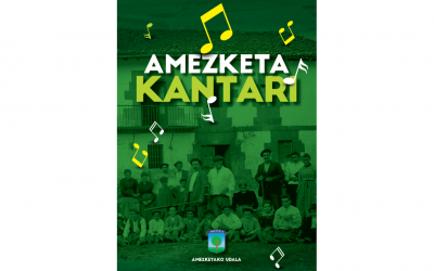 ESKURAGARRI DAGO “AMEZKETA KANTARI” KANTUEN ESKULIBURUA