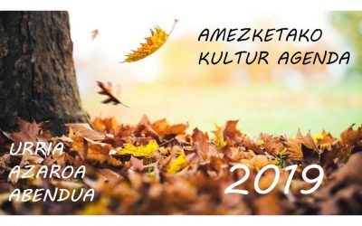 URRIA ETA ABENDUA BITARTEKO AMEZKETAKO KULTUR AGENDA