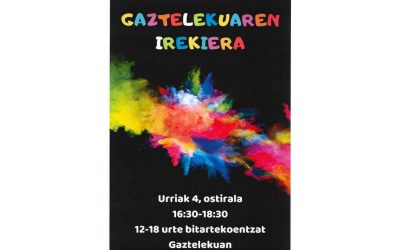 GAZTELEKUAREN IREKIERA EKITALDIA OSTIRALEAN