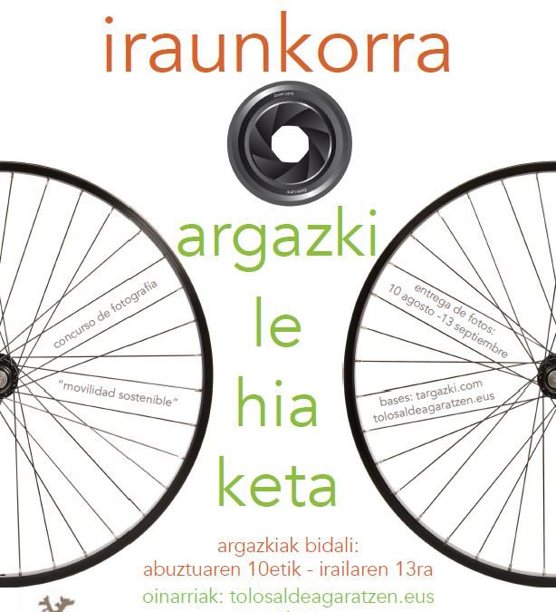 CONCURSO FOTOGRÁFICO EN MARCHA EN TOLOSALDEA