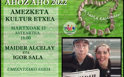 MAÑANA TARDE DE CUENTACUENTOS EN AMEZKETA