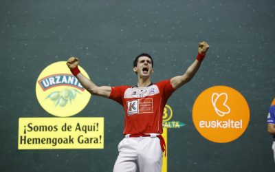 CENA EN EL FRONTÓN LARRUNARRI DESPUÉS DE LA FINAL DE PAREJAS