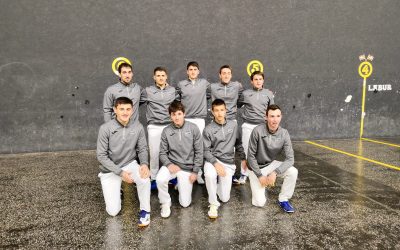 EL CLUB DE PELOTA ZAZPI ITURRI EN LA XVII. TORNEO BERRIA