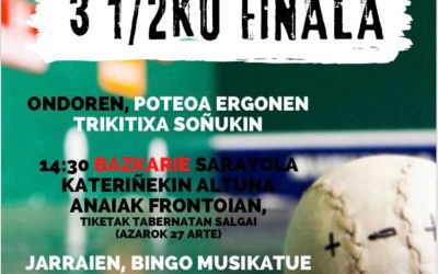 FIESTA EN ERGONE EL 3 DE DICIEMBRE