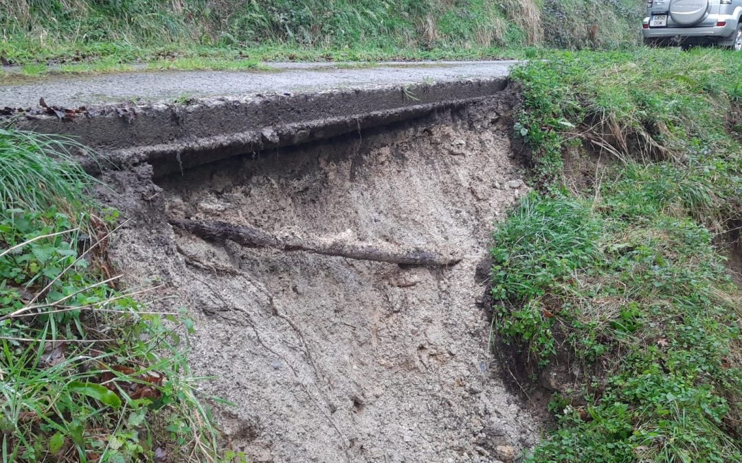 TRABAJOS DE MEJORA DE LOS CAMINOS RURALES DE AMEZKETA