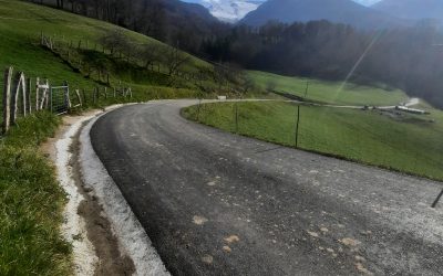 LOS ÚLTIMOS TRABAJOS REALIZADOS EN LOS CAMINOS A CASERÍOS