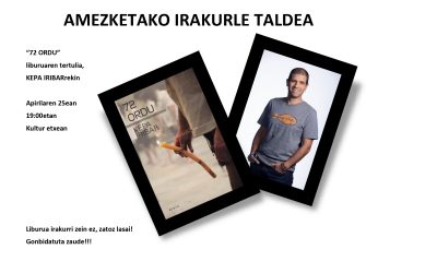 MAÑANA KEPA IRIBAR ESTARÁ EN AMEZKETA