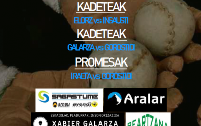 HOY COMENZARÁ EL XXXIII. CAMPEONATO MANOMANISTA DE CAMPEONES DE AMEZKETA