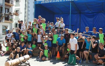 MAÑANA COMENZARÁN LOS ENTRENAMIENTOS DE HERRI KIROLAK DE LOS NIÑOS