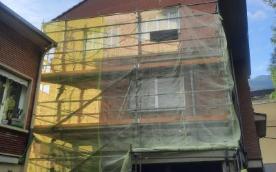 TRABAJOS DE REPARACIÓN EN LA ESCUELA ZUMADI