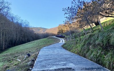 OBRAS DE REPARACIÓN DE LA CARRETERA A ARRITA