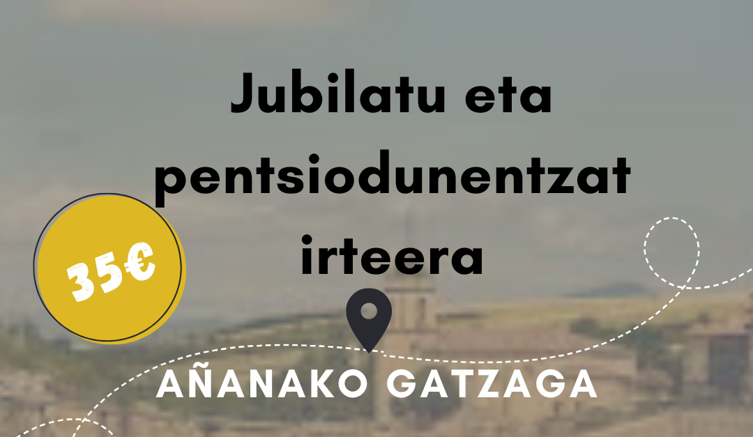 EXCURSIÓN A LAS SALINAS DE AÑANA (ÁLAVA) PARA LXS JUBILADXS Y PENSIONISTAS DE AMEZKETA